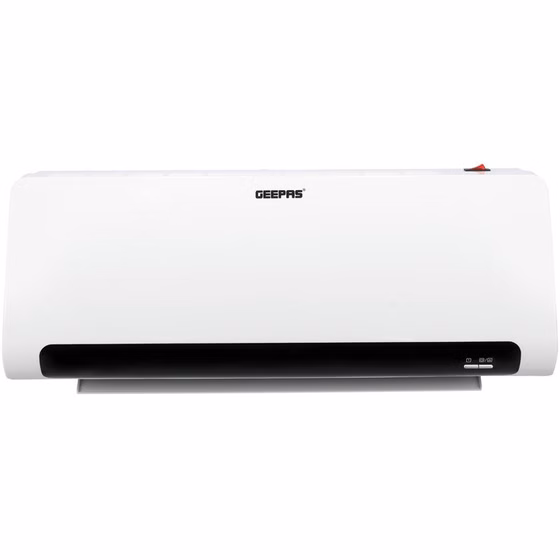 بخاری برقی دیواری جیپاس مدل GWH28518 با فن و سیستم خاموشی خودکار